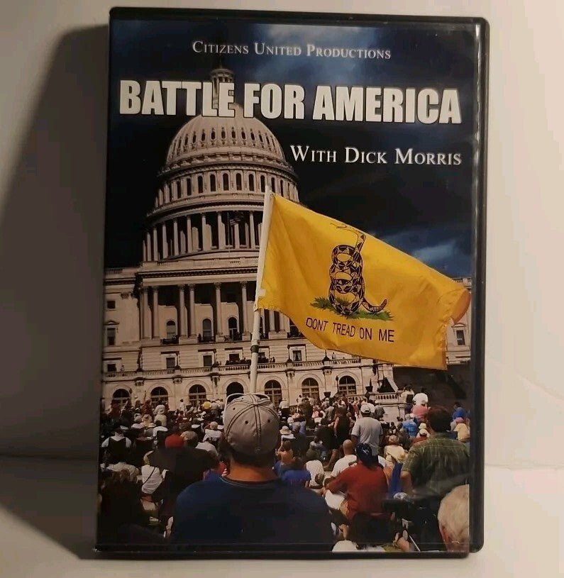 Battle For America Dick Morris DVD Steve Bannon David Bossie 2010 - Darktower Media