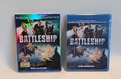 Battleship (Blu-ray/DVD, 2012, 2-Disc Set, UV & Digital Copy) USA with Slipcover