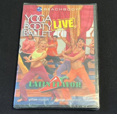 Beachbody Yoga Booty Ballet Live: Latin Flavor (DVD 2009) USA R-1