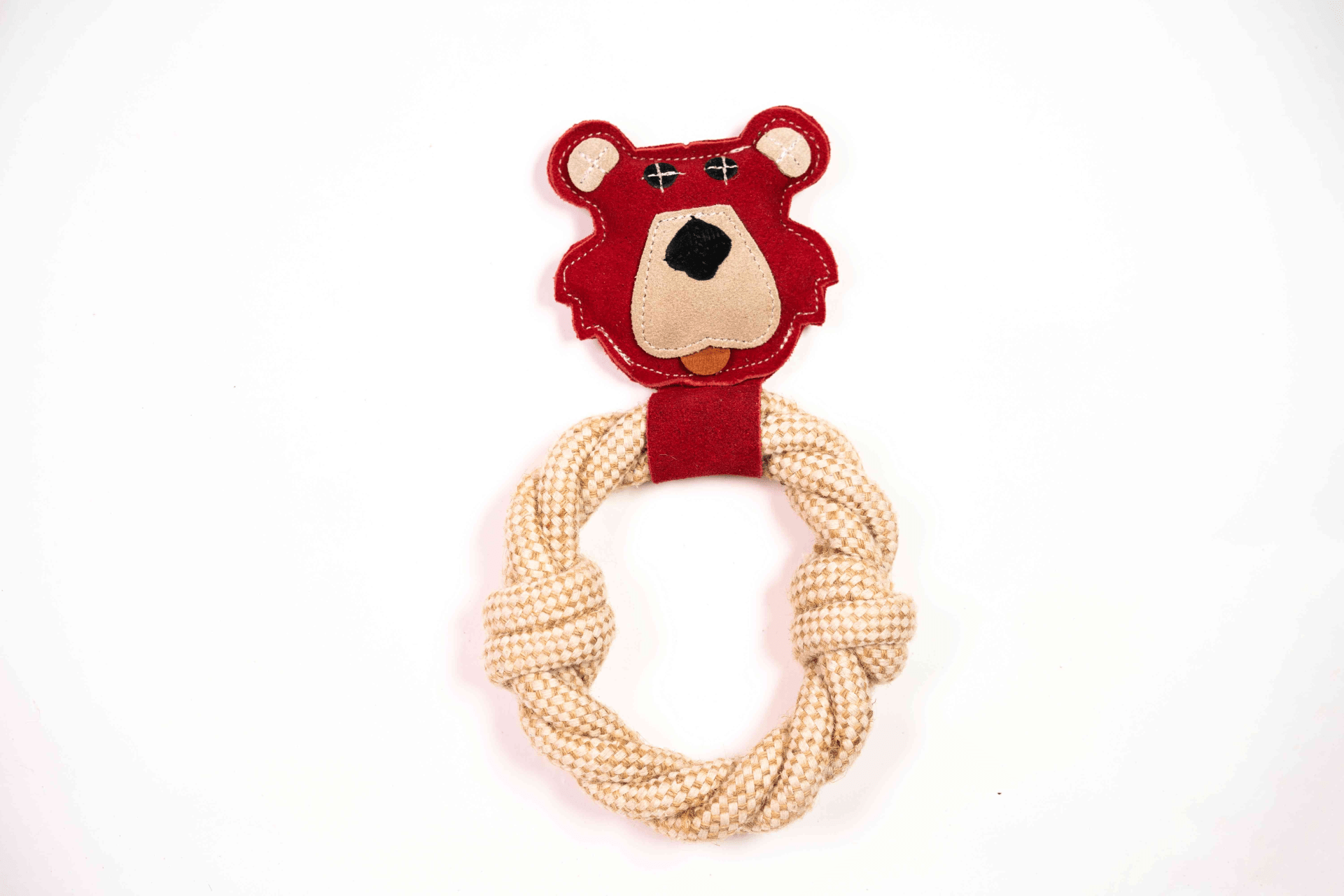 Bear & Rope Natural Dog Toy - Darktower Media