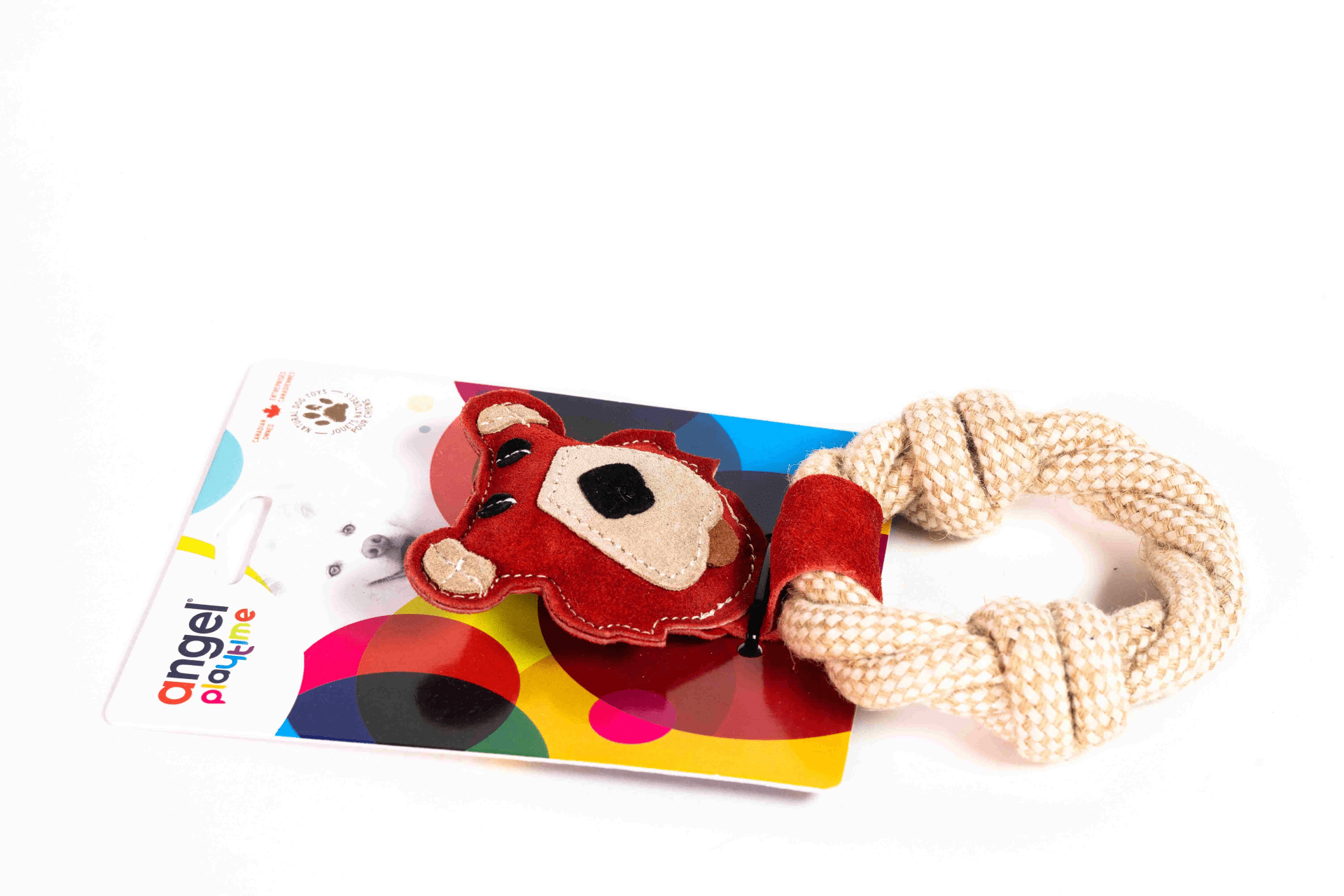 Bear & Rope Natural Dog Toy - Darktower Media