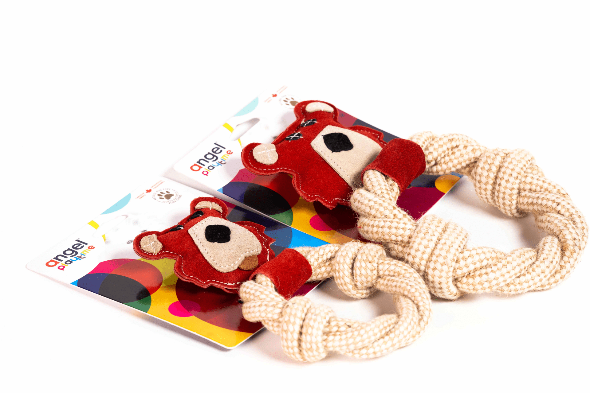 Bear & Rope Natural Dog Toy - Darktower Media