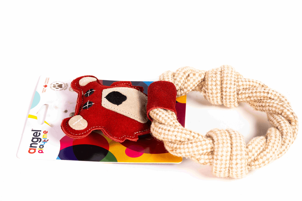Bear & Rope Natural Dog Toy - Darktower Media