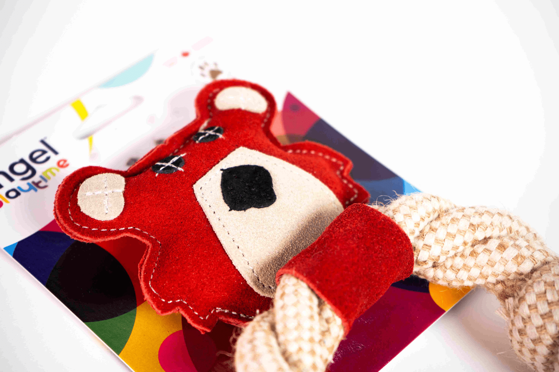 Bear & Rope Natural Dog Toy - Darktower Media