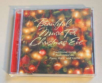 Beautiful Music For Christmas Eve- Traditional Songs -Piano Harp Guitar USA 4694