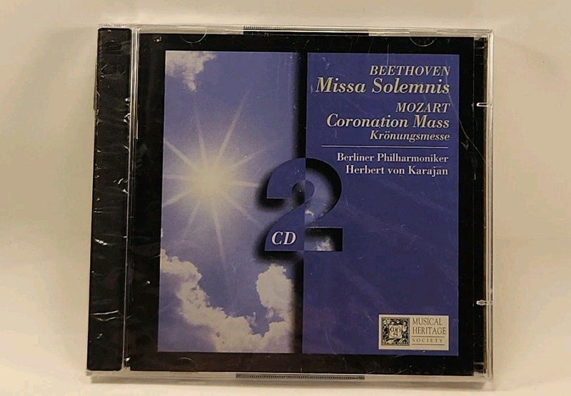 Beethoven: Missa Solemnis D Major Op. 123 Herbert Karajan 2 CD 1997 USA w1s11251 - Darktower Media