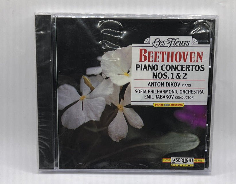 Beethoven Piano Concertos 1 & 2 CD Les Fleurs Anton Dikov Sofia Philharmonic - Darktower Media