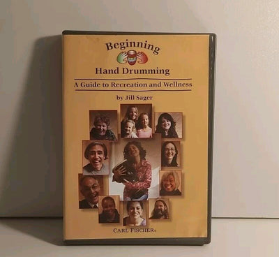 Beginning Hand Drumming (DVD) Carl Fischer DVD USA with booklet