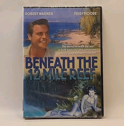 Beneath The 12 Mile Reef - DVD - Robert Wagner Miracle Pictures USA r1s9 1017