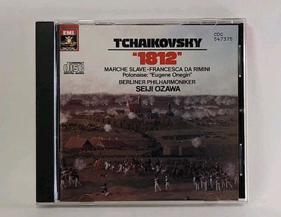 Berlin Philharmonic/Seiji Ozawa: Tchaikovsky: 1812 Overture (CD 1985 UK) w1 3787
