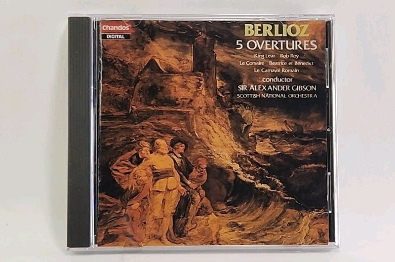Berlioz: 5 Overtures: Scottish National Orch. Sir Alex Gibson (CD 1982 UK) 4627 - Darktower Media