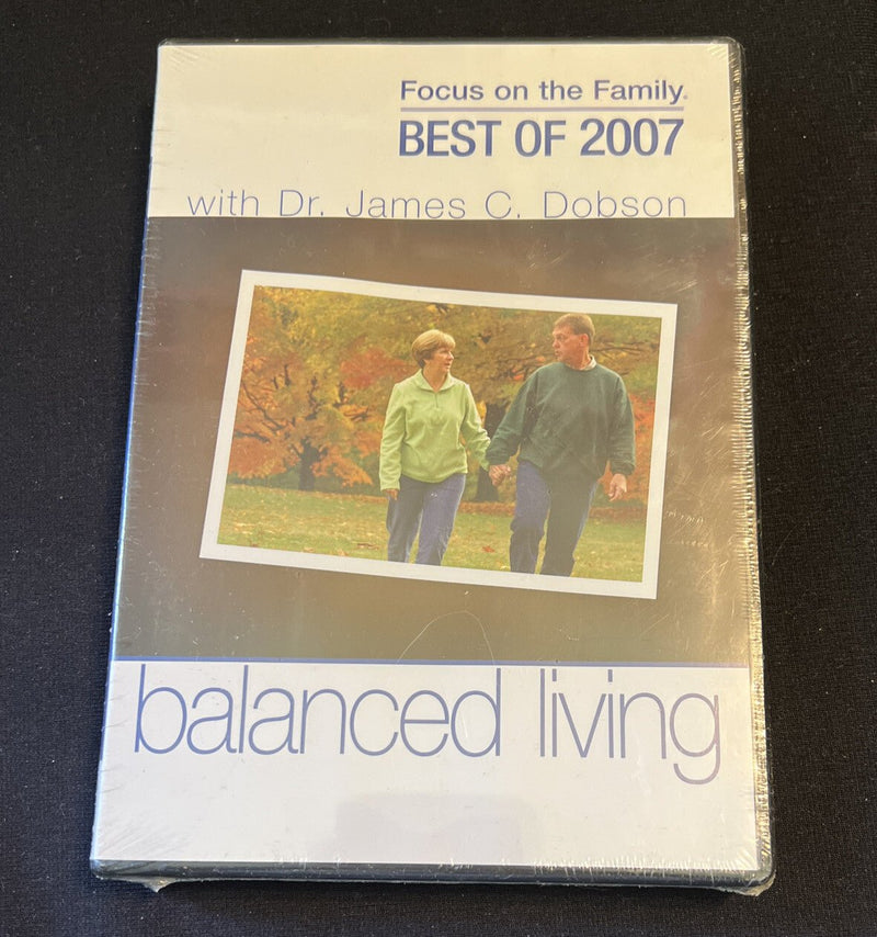 best of 2007 - Balanced Living with Dr.James C. Dobson (2007,6 - Disc,CD) New - Darktower Media