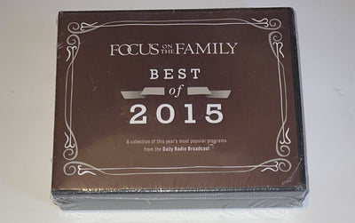 Best of 2015 Focus on the Family Broadcast 12 CD Audio