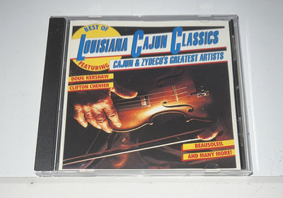 Best of Louisiana Cajun Classics featuring Cajun & Zydeco's Greatest Artists Cd