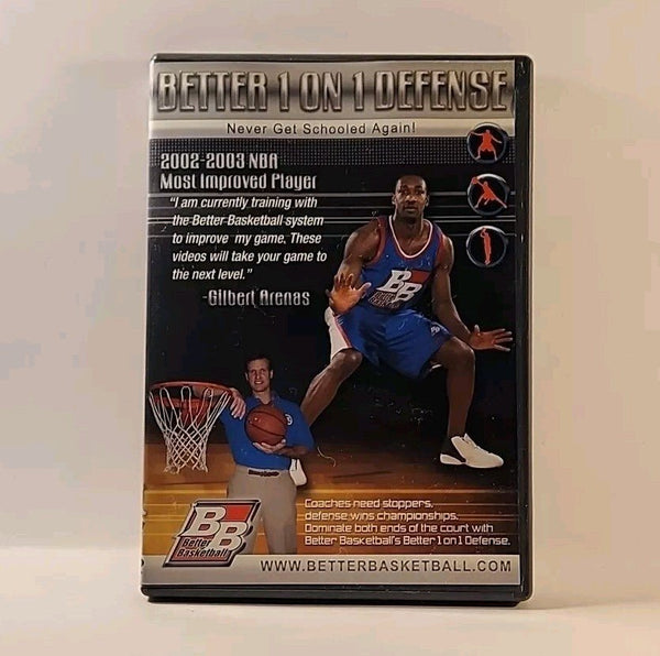 Better 1 on 1 Defense DVD OOP 2003 Basketball Instruction Coaching Rick Torbett - Darktower Media