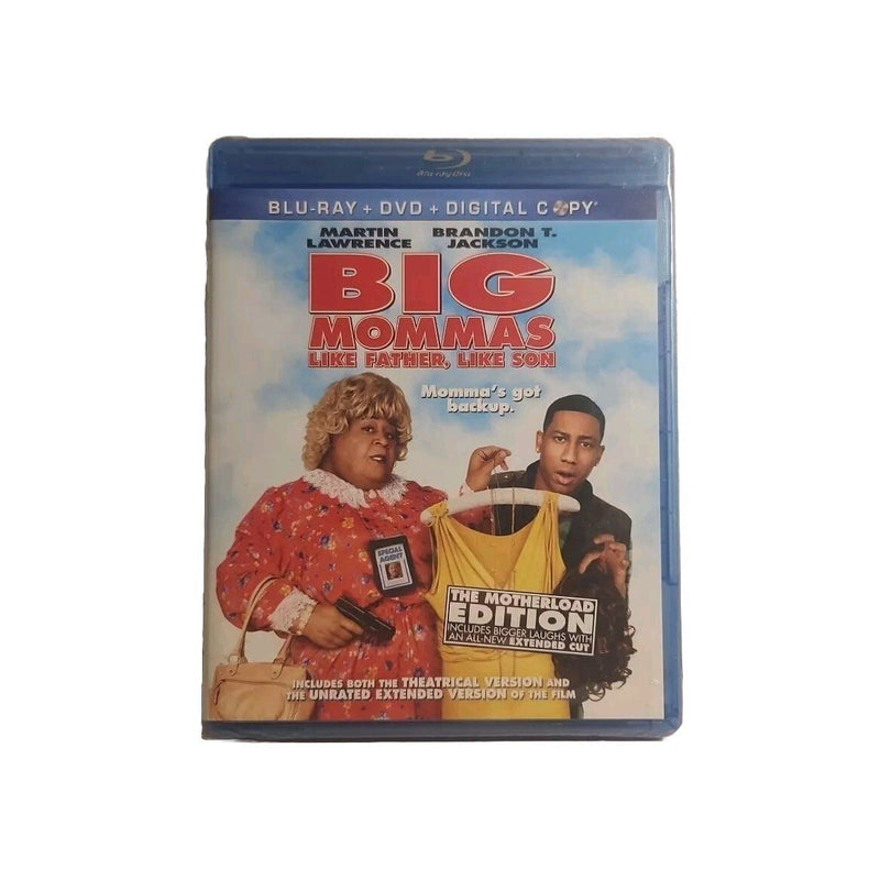 Big Mommas: Like Father, Like Son (Blu - ray Disc, 2014) 20th Cent. Fox USA w14088 - Darktower Media