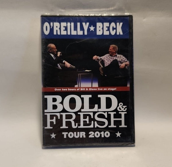Bill O'Reilly Glenn Beck Bold & Fresh Tour 2010 DVD New Sealed Conservative - Darktower Media