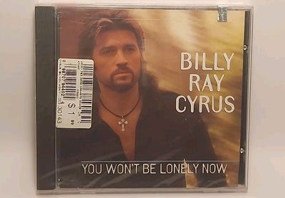 Billy Ray Cyrus: You Won't Be Lonely Now- Single  (CD, 2000, Monument) USA