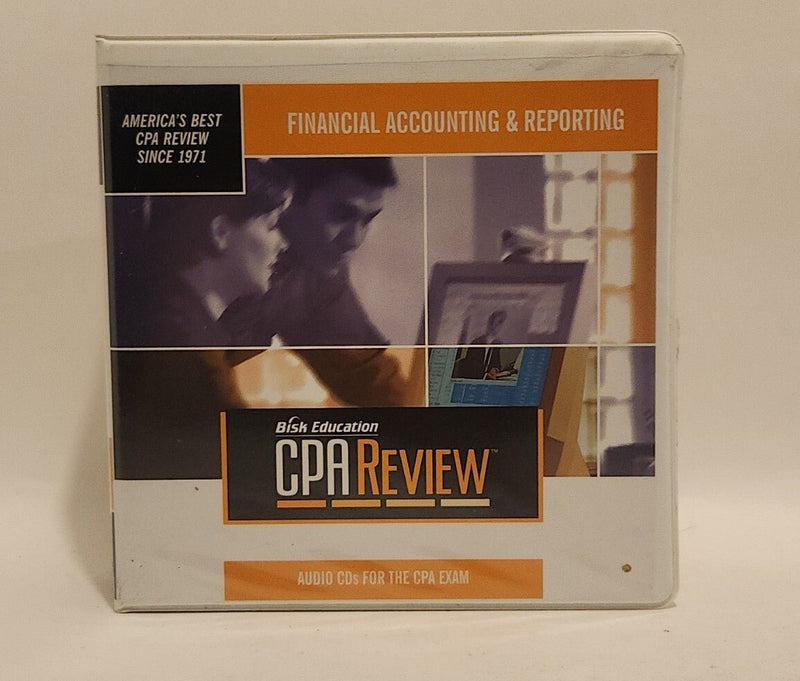 Bisk CPA Review Financial Accounting & Reporting Audio Tutor CDs Sealed - Darktower Media