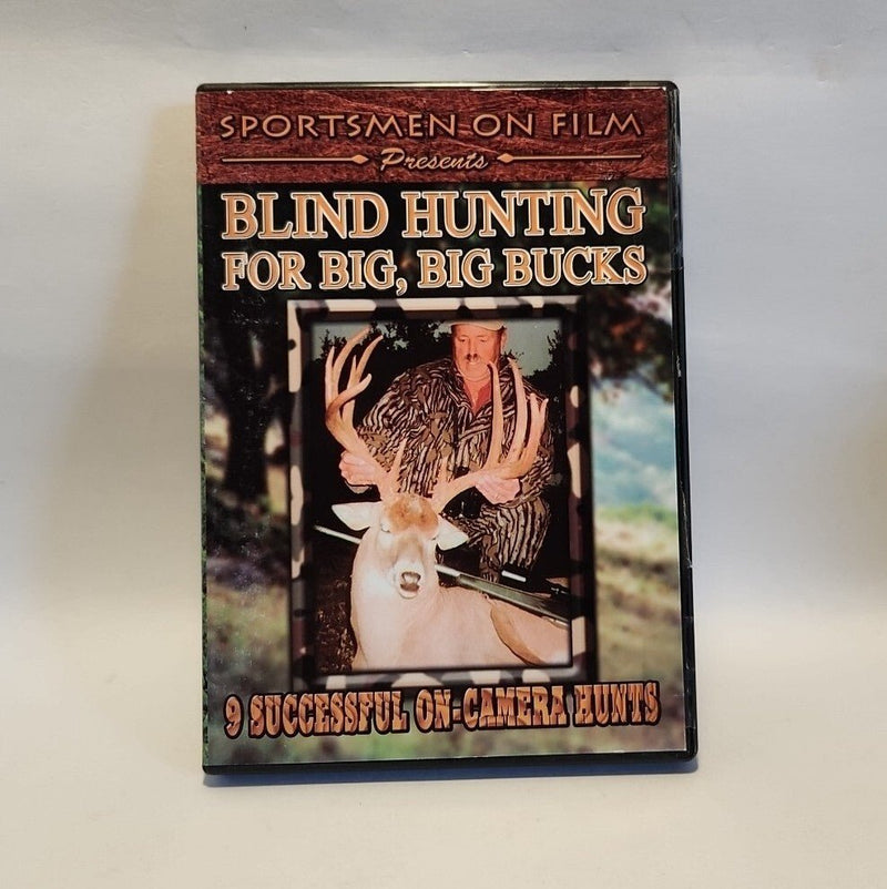 Blind Hunting For Big, Big Bucks (DVD, 2004) 9 Successful On - Camera Hunts - Darktower Media