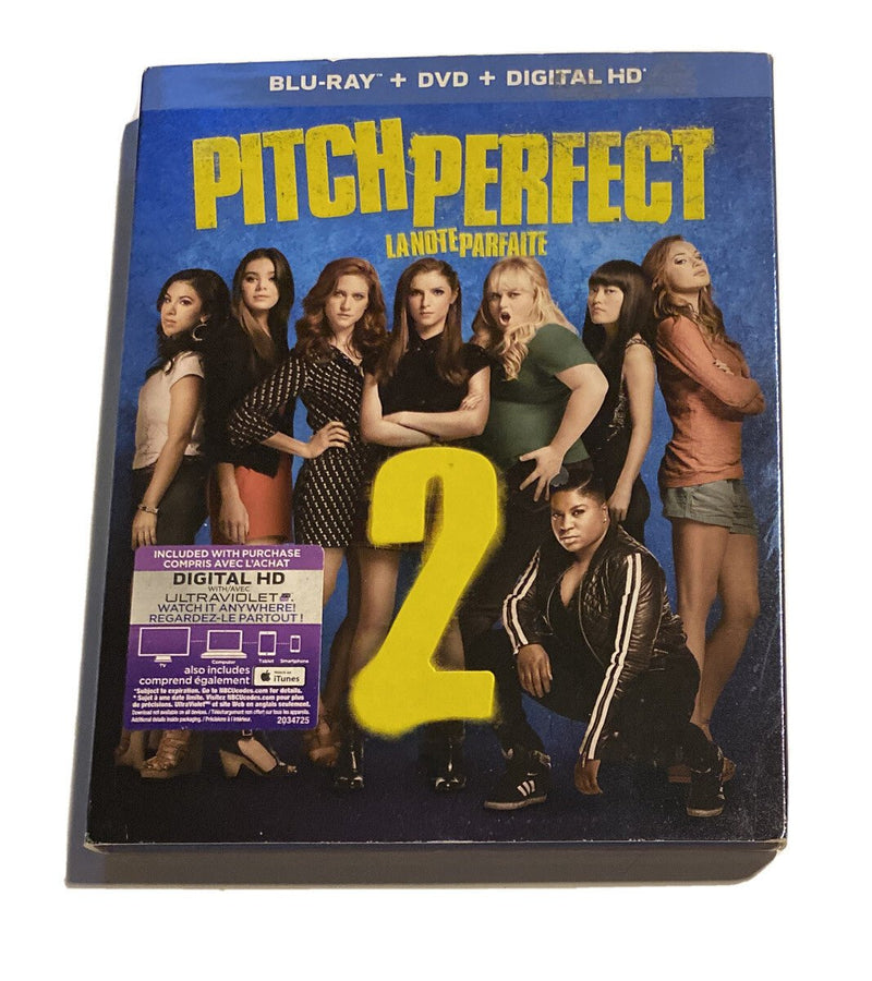 Blu - ray/DVD: Pitch Perfect 2 (+ Slip Cover, 2015, 2 - Disc Set, Canadian) - Darktower Media