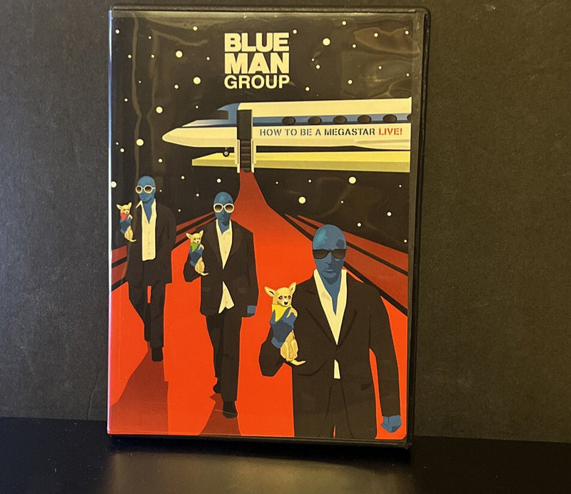 Blue Man Group: How to Be a Megastar live 2.1 (CD/DVD) USA Rhino 2008 Near Mint - Darktower Media