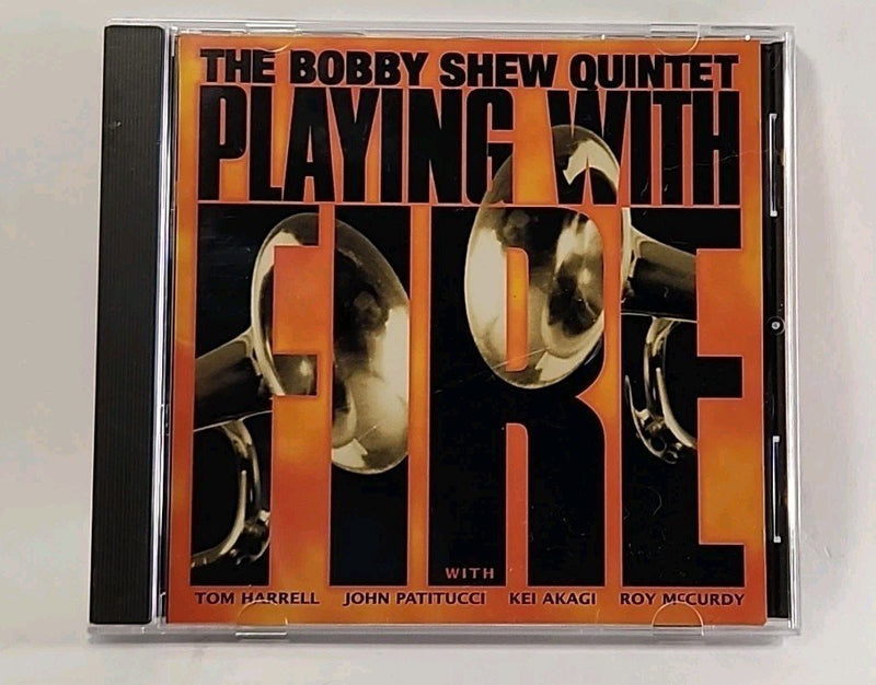 BOBBY SHEW QUINTET - Playing With Fire (CD, 1997) Mama USA PROMO 4794 - Darktower Media