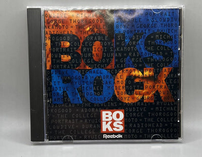 Boks Rock (CD, 1993) Reebok Compilation Duran Radiohead Shoe Scratch Free