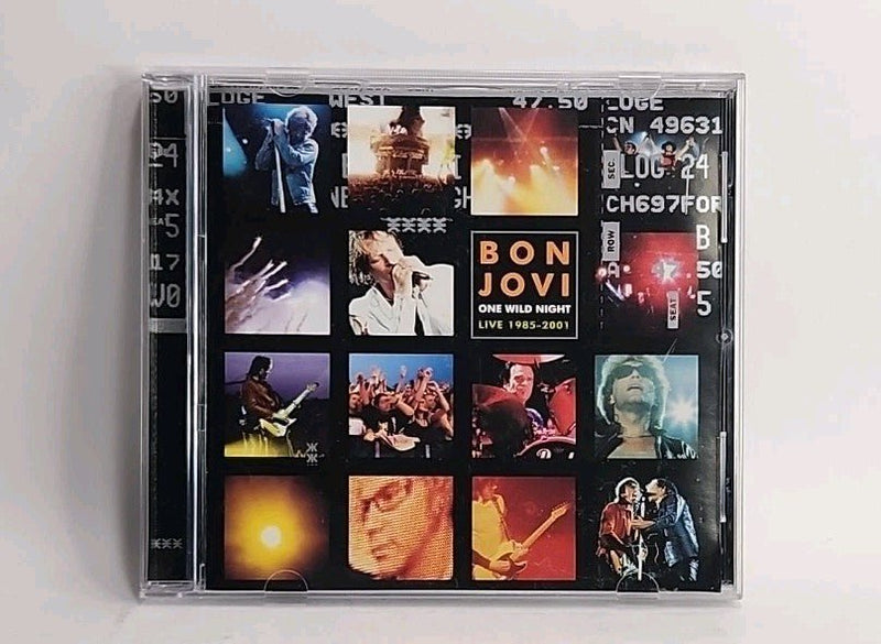 Bon Jovi One Wild Night Live 1985 - 2001 CD, 2001 BMG CLUB 4988 - Darktower Media