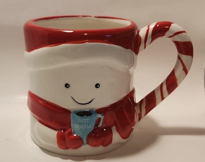 Boston Warehouse Ceramic 18oz Marshmallow Hot Cocoa Coffee Mug