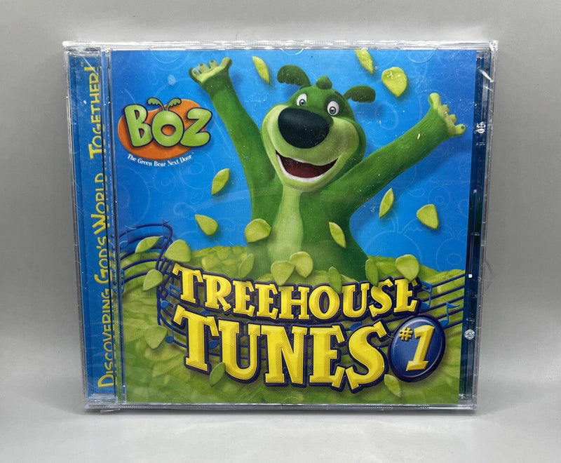 Boz the Green Bear Next Door Treehouse Tunes Audio CD 2007 Reel FX - Darktower Media