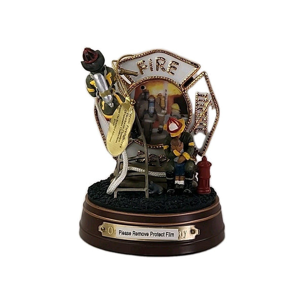 Bradford Exchange Fire Fighters A Tradition of Bravery Out of Harms Way - Darktower Media