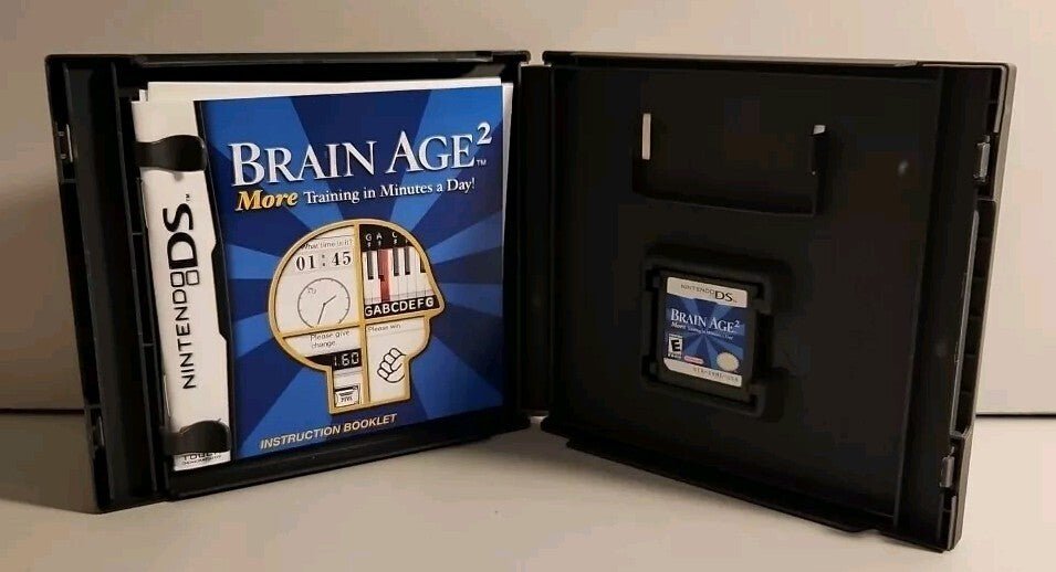 Brain Age 2 Nintendo DS Complete Tested Working r1s6 0716 - Darktower Media