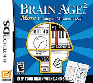 Brain Age 2 Nintendo DS Complete Tested Working r1s6 0716 - Darktower Media
