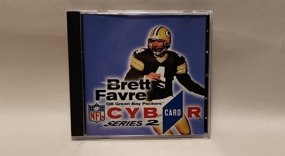 Brett Favre Cyber Card Series 2 CD - Rom Video Game NM - Darktower Media
