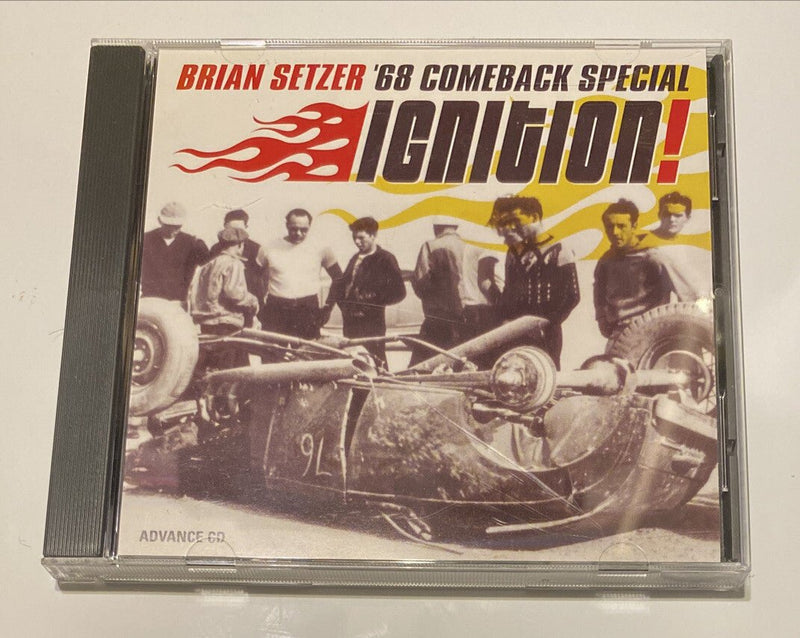 BRIAN SETZER `68 Comeback Special Ignition (CD 2001) Advance Promo - Darktower Media