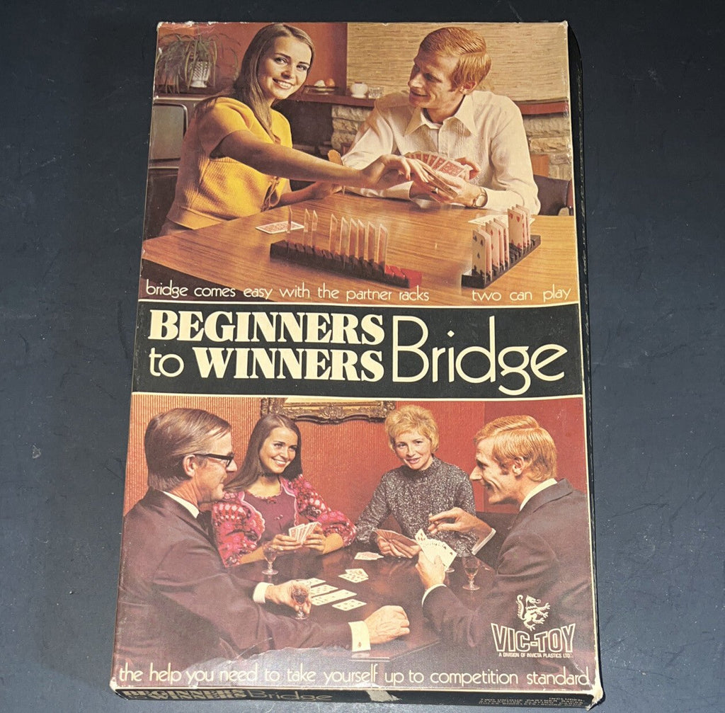 Bridge "Beginners to Winners" Card Game Vintage 1972 Vic - Toy Nice & Complete - Darktower Media