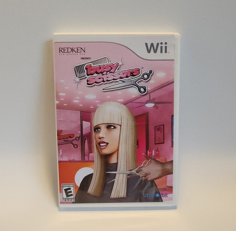 Busy Scissors (Nintendo Wii, 2010) Complete with manual r1s8 0829 - 30 - Darktower Media