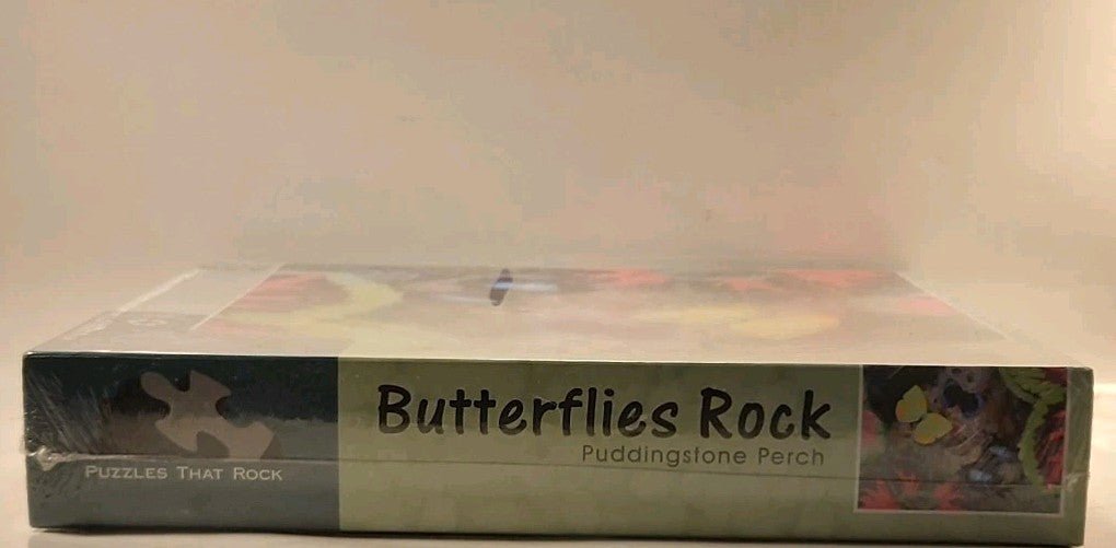 Butterflies Rock - Puddingstone Perch - 550 Pc - Puzzles That Rock NIB w1s3 2448 - Darktower Media