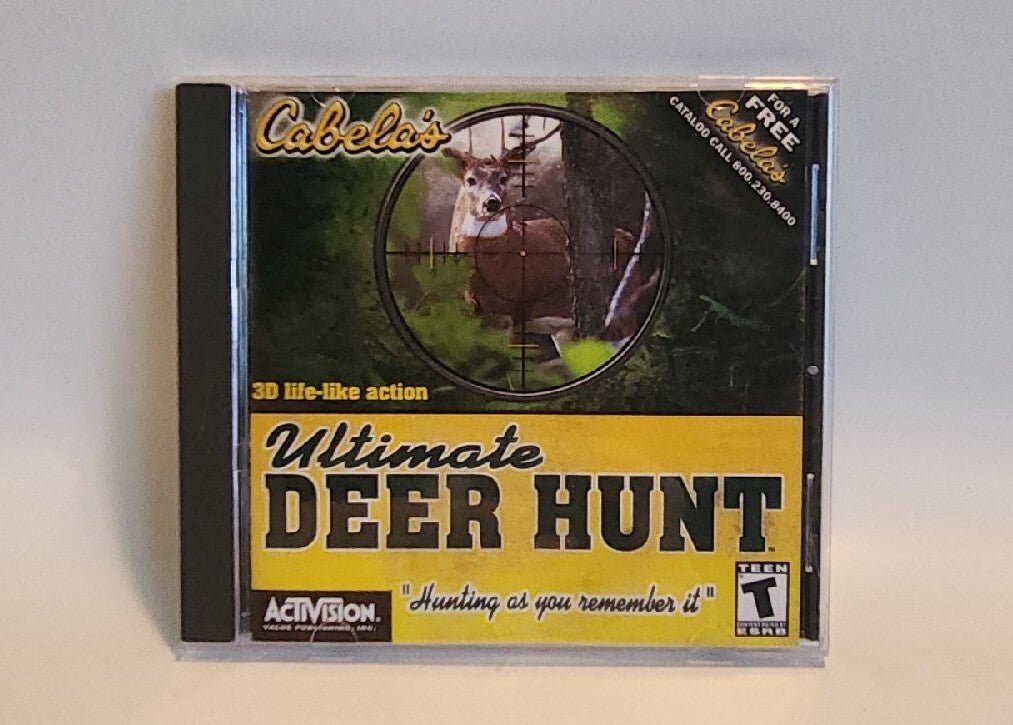 Cabela's Ultimate Deer Hunt (PC, 2001, Activision) CD - ROM USA Win 95/98/ME - Darktower Media
