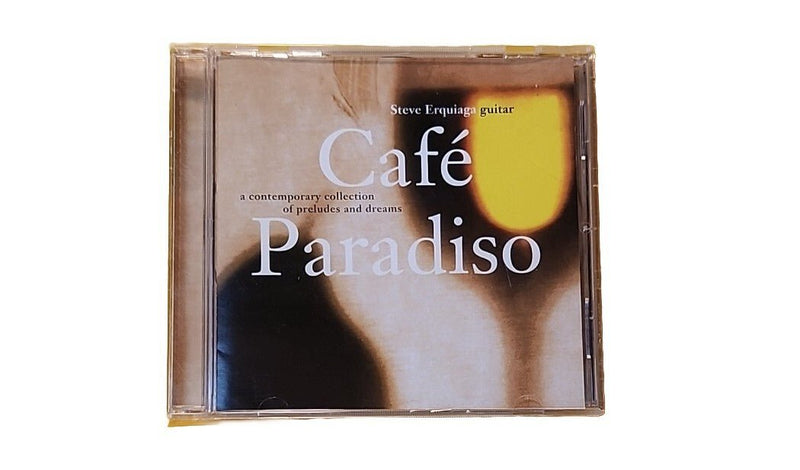 Cafe Paradiso * by Steve Erquiaga (CD, Feb - 1998, PolyGram) USA - Darktower Media