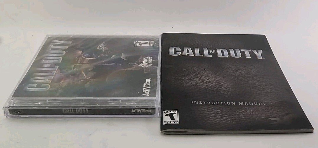 Call of Duty - PC CD - ROM Factory Sealed Jewel Case with manual 2004 w 4373 - Darktower Media