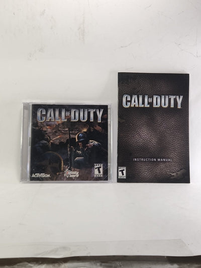 Call of Duty - PC CD-ROM Factory Sealed Jewel Case with manual 2004 w 4373