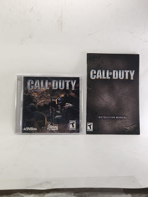 Call of Duty - PC CD-ROM Factory Sealed Jewel Case with manual 2004 w 4373