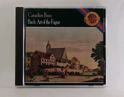 Canadian Brass: Bach, Art of the Fugue CD MK 44501 1988 CBS USA w1 3991