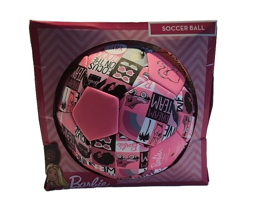 Capelli Sport Barbie Logo Pink Soccer Ball - Official Size 3 NIB - Darktower Media