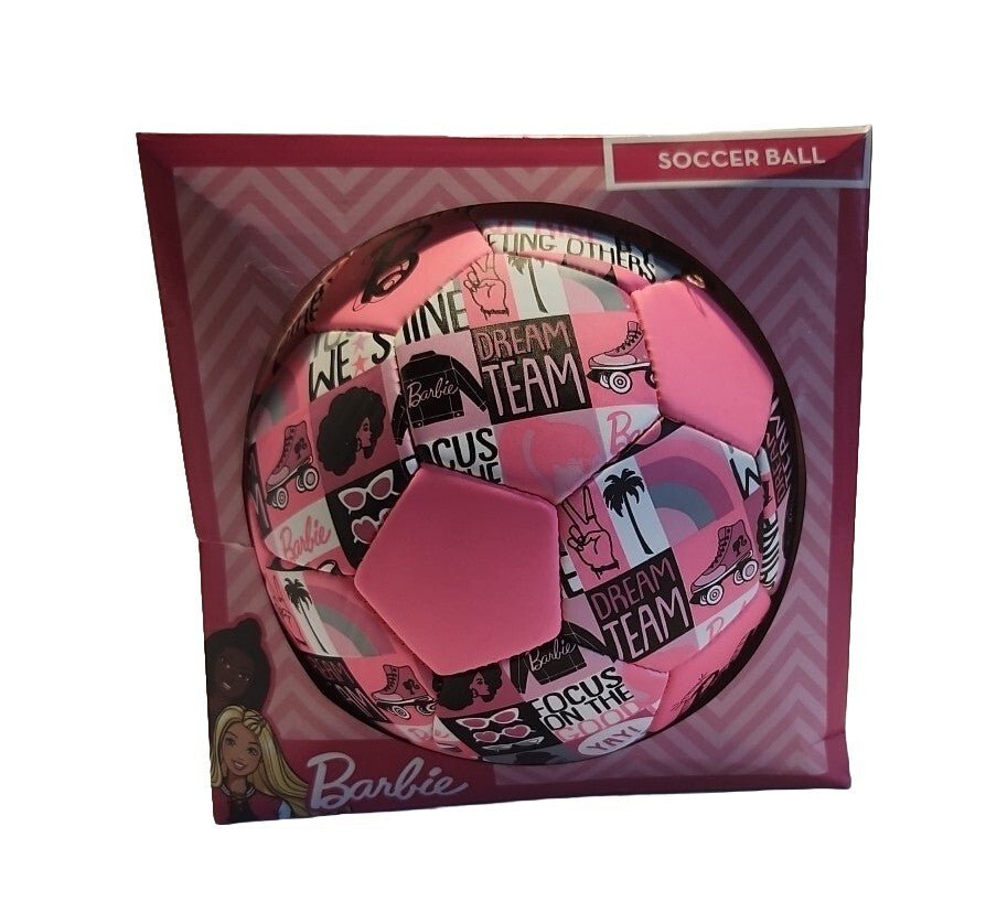 Capelli Sport Barbie Logo Pink Soccer Ball - Official Size 3 NIB - Darktower Media