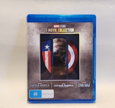 Captain America 3 Movie Collection Blu-ray All region NM