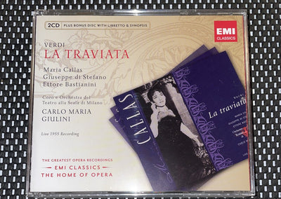 Carlo Maria Giulini-Verdi: La Traviata CD UK Import 2009 Emi w1s4 3188