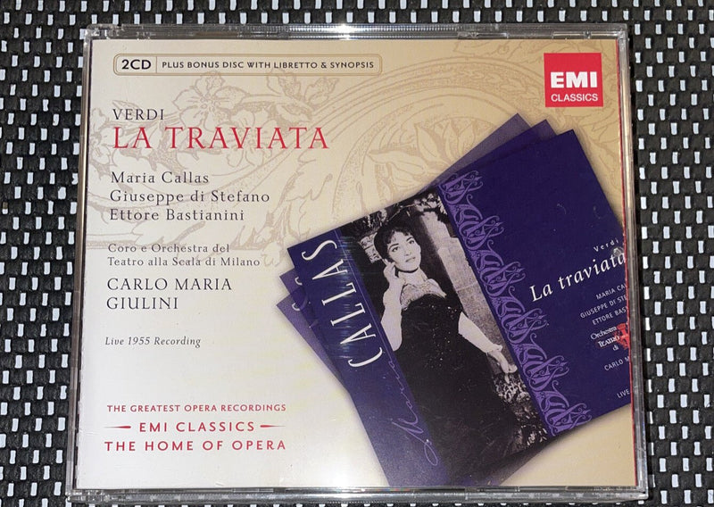 Carlo Maria Giulini - Verdi: La Traviata CD UK Import 2009 Emi w1s4 3188 - Darktower Media